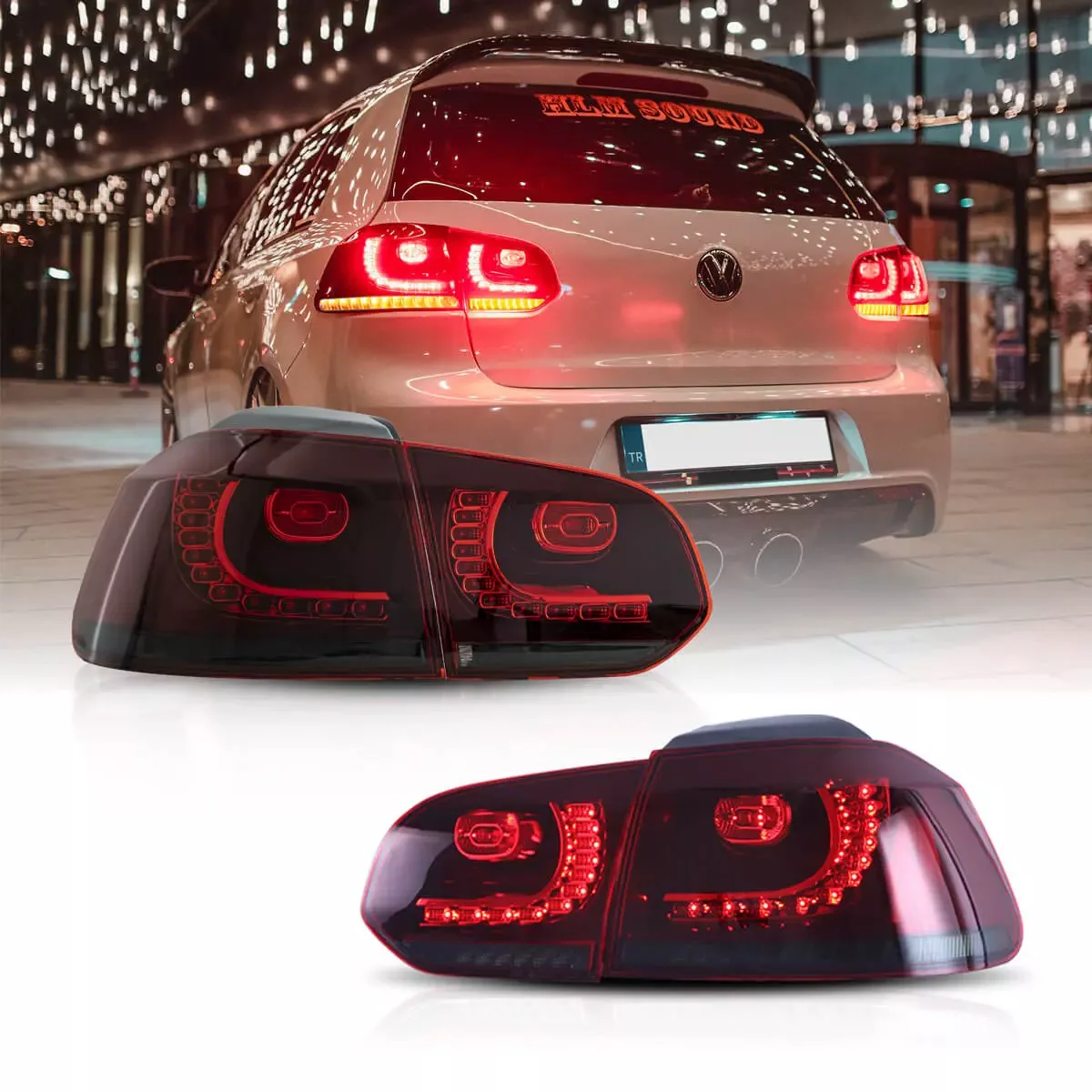 Achterlichten Volkswagen Golf 6
